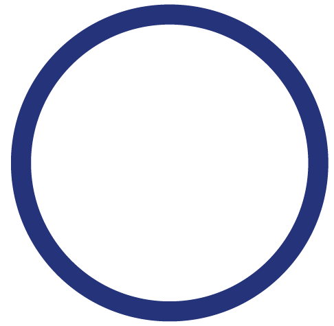 Blauwe cirkel